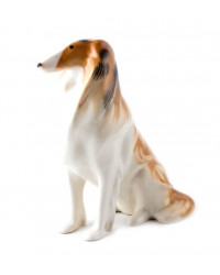 LOMONOSOV ロモノーソフ 犬の置物 陶器製 LOMONOSOV ロモノーソフ 犬の置物 陶器製 LOMONOSOV
